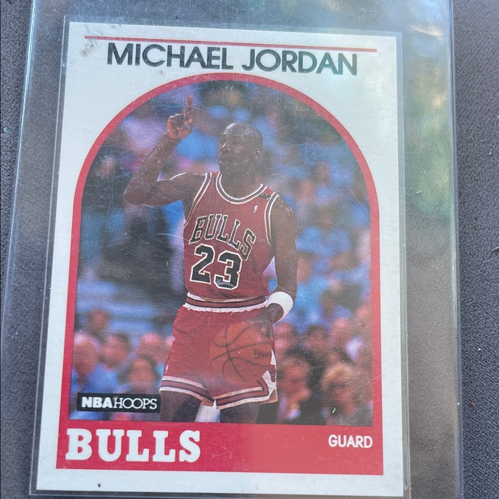 Michael Jordan NBA Hoops Trading Card